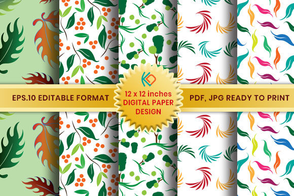 Download Digital Paper Design, Seamless Pattern - Digital paper Collection