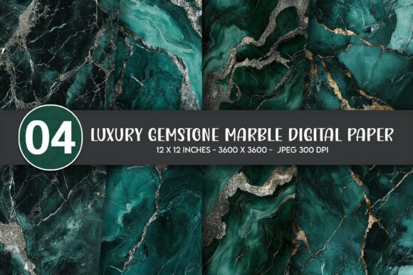 Download Luxury Gemstone Marble Digital Paper - Digital paper Collection