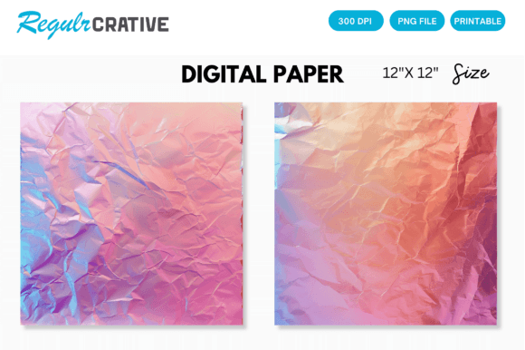 Download Pink Iridescent Digital Paper Background - Digital paper Collection