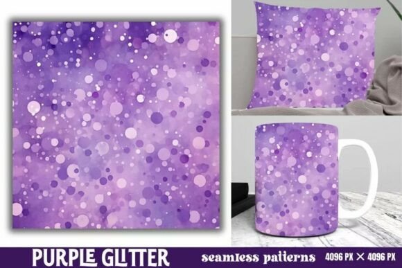 Download Purple Glitter Background Digital Paper - Digital paper Collection