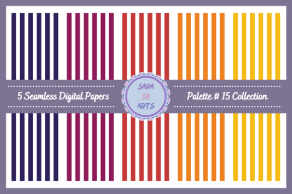Download Seamless Stripes Pattern Digital Paper - Digital paper Collection