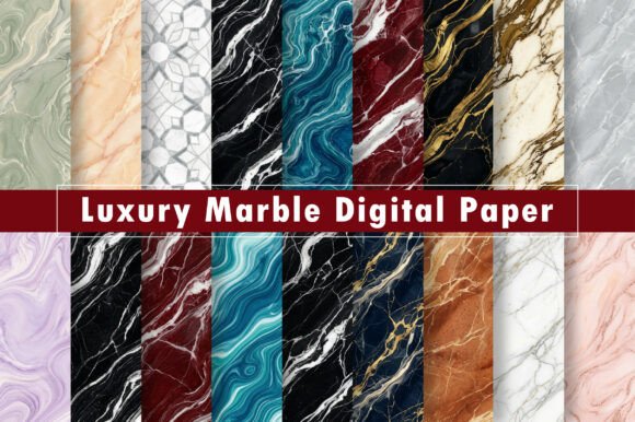 Download Luxury Marble Digital Paper - Digital paper Collection