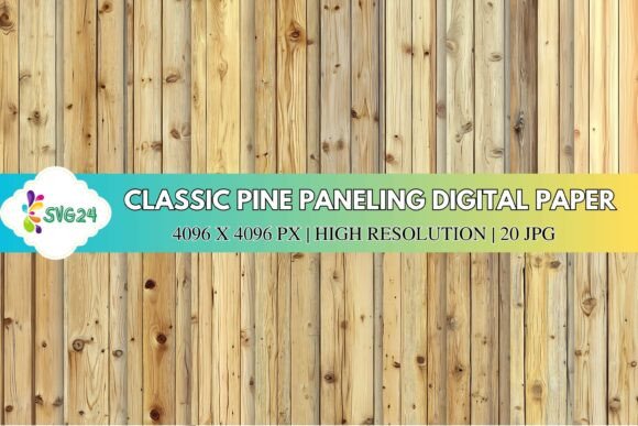 Download Classic Pine Paneling Digital Paper - Digital paper Collection