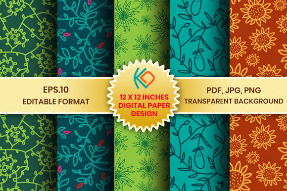 Download Seamless Patern for Digital Paper Design - Digital paper Collection