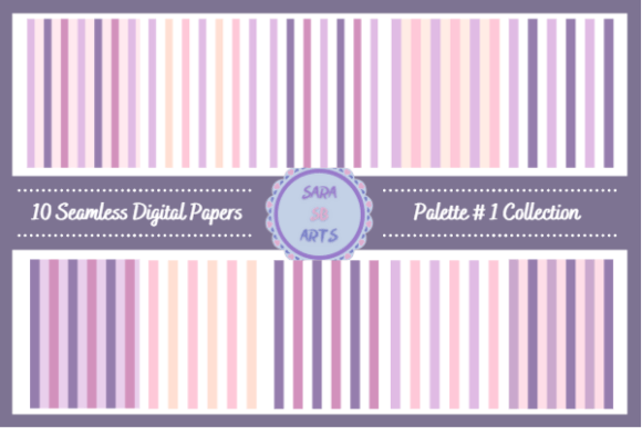 Download Seamless Stripes Pattern Digital Paper - Digital paper Collection