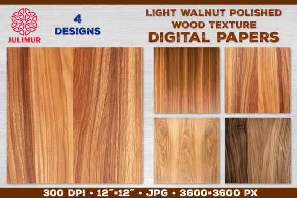Download Polished Wood Texture Digital Paper - Digital paper Collection