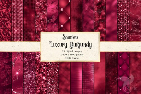Download Luxury Burgundy Digital Paper - Digital paper Collection