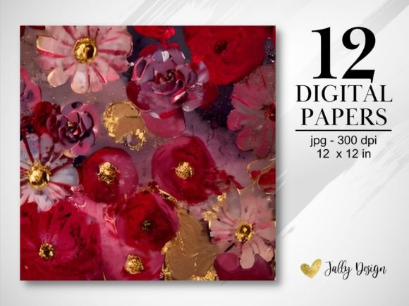Download Vintage Burgundy Digital Paper - Digital paper Collection