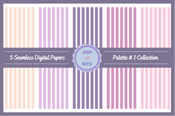 Download Seamless Stripes Pattern Digital Paper - Digital paper Collection