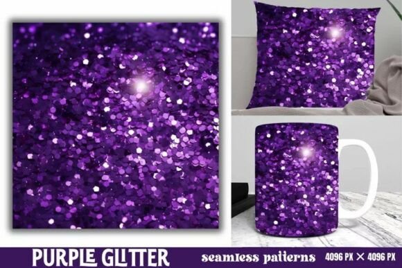 Download Purple Glitter Background Digital Paper - Digital paper Collection
